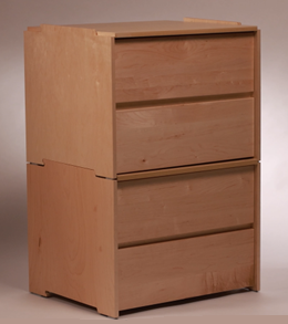 Nittany 2 Drawer Stackable Chest - Image 6
