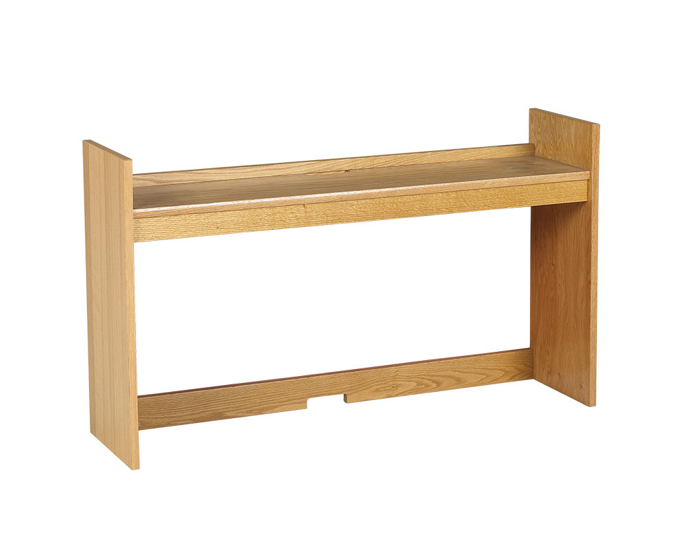 Woodcrest Shelf Carrel/Desktop Storage, Multiple Options - Image 2