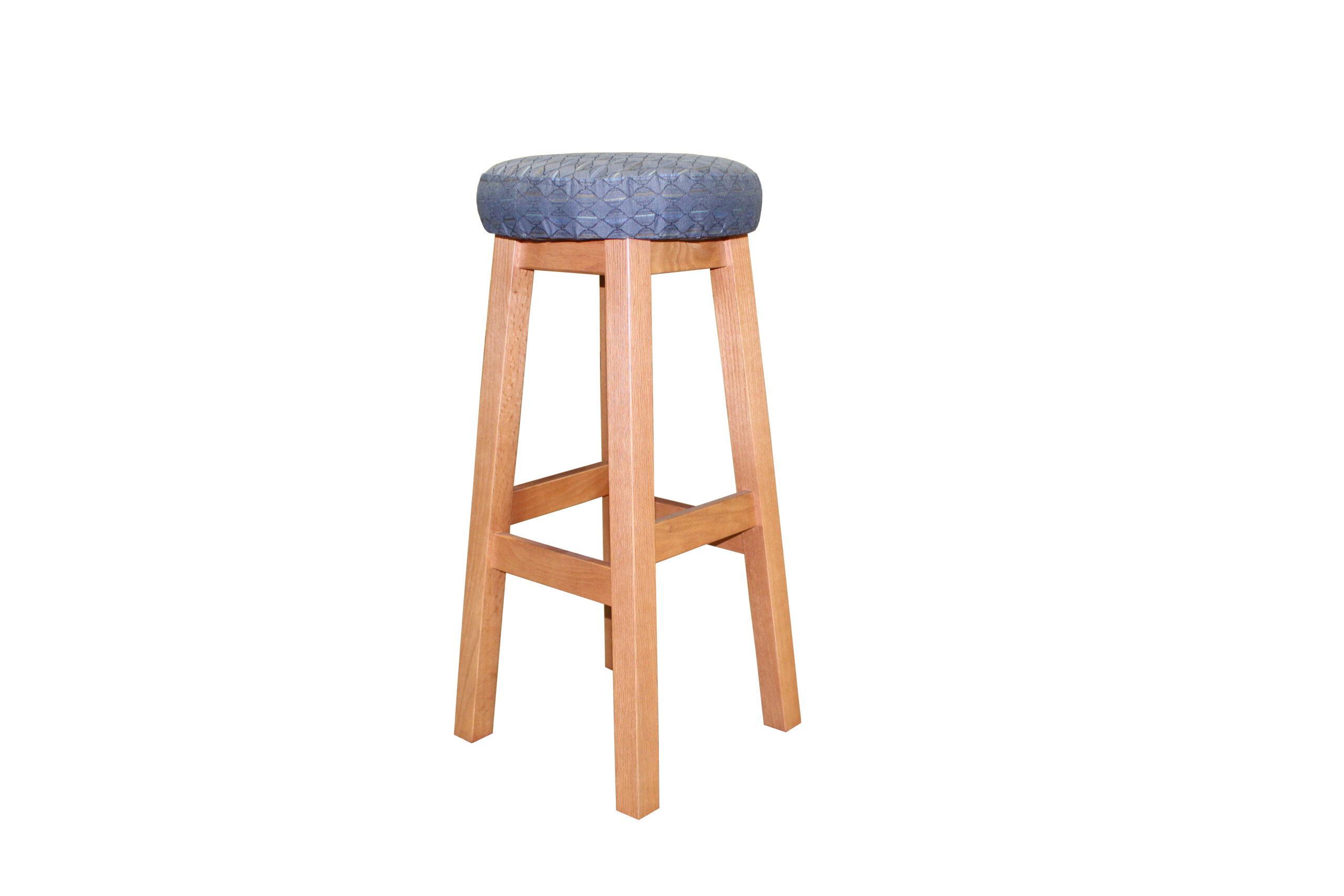 Gus Stool w/Solid Wood or Upholstered Seat, Various Heights - Image 2