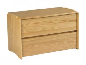 Nittany 2 Drawer Stackable Chest, 30"W - Quick Ship