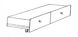 Shaker Under Bed Storage Drawers - Multiple Options Available - Image 3