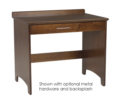 Shaker Panel End Study Desk w/Pencil Drawer - Image 2