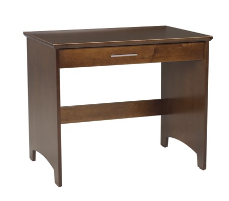 Shaker Panel End Study Desk w/Pencil Drawer
