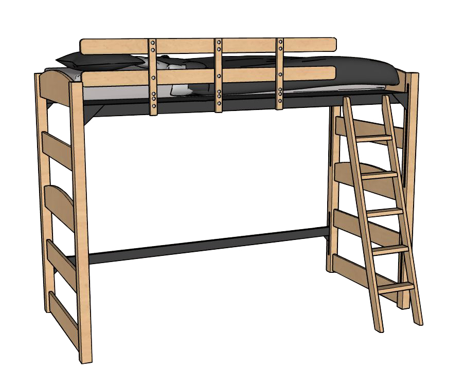 60"H Loft Bed - Image 2