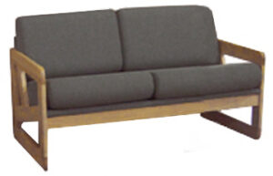 Seneca Sled Base Settee