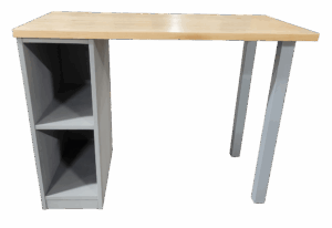 Urban Pedestal Desk with Open Legs