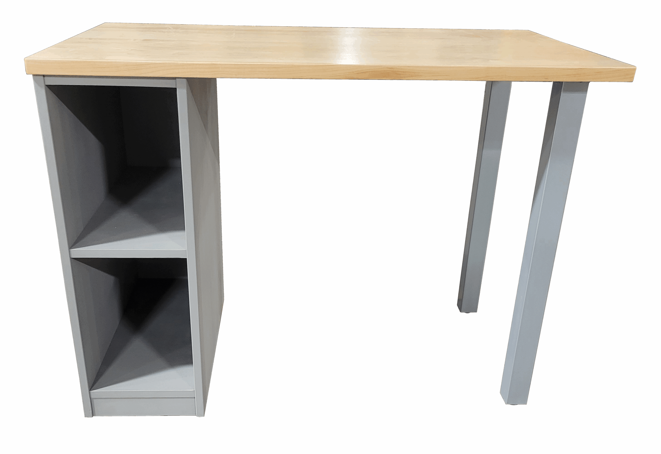 Urban Pedestal Desk with Open Legs