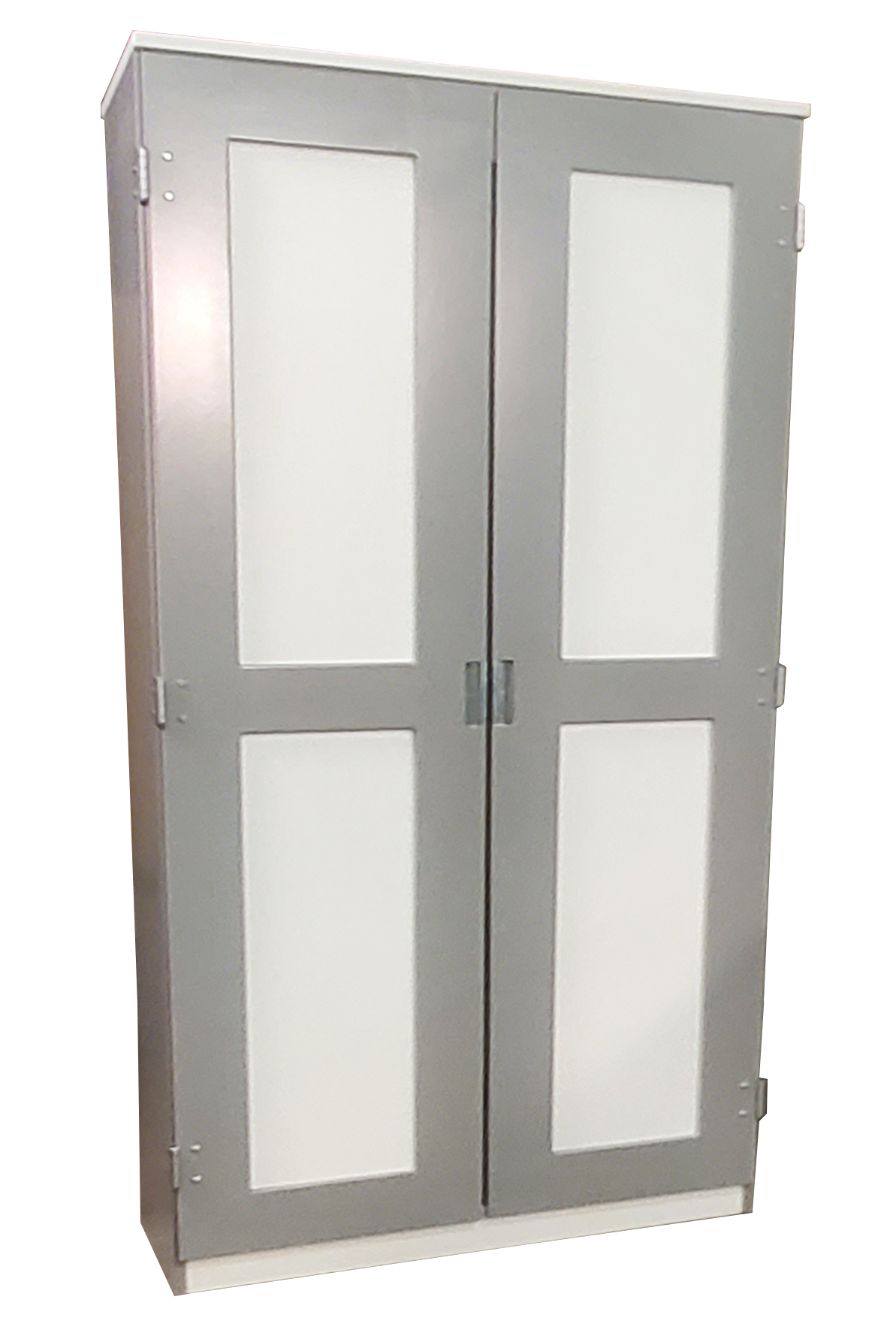 Urban Deluxe Double Door Wardrobe, Inset Panel Doors