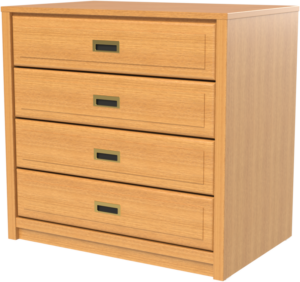 Woodcrest 4 Drawer Chest