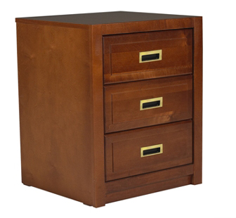 Woodcrest Desk Pedestal w/3 Equal Size Drawers